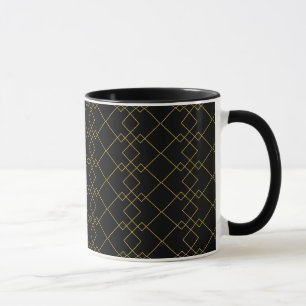 Caneca Combo Preta Única com Design de Caixa Doura