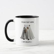 Caneca Combo Preto de Halloween do Capivara Fantas