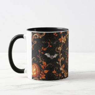 Caneca Combo Rosa Laranja Gótica