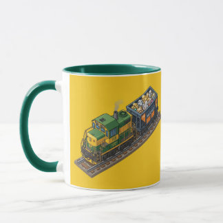 Caneca Combo Trem de Carga de Minério Hunter Verde