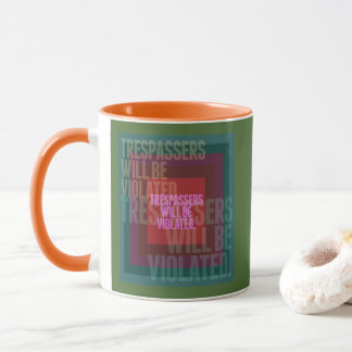 Caneca Combo Violado Por Trespassores