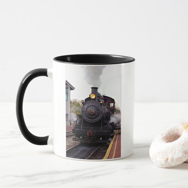 Caneca Comboio a vapor (Com Donut)