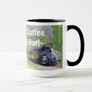 Caneca Comboio a vapor para vias férreas Art I