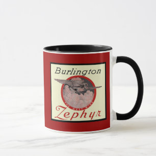 Caneca Comboio Burlington Zephyr