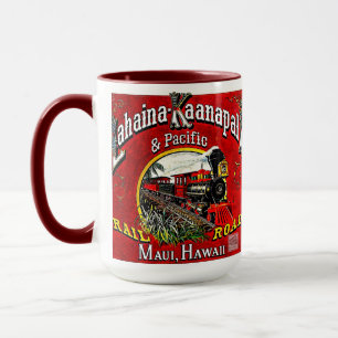 Caneca Comboio da Cana de Açúcar com Locomotivas Baldwin 