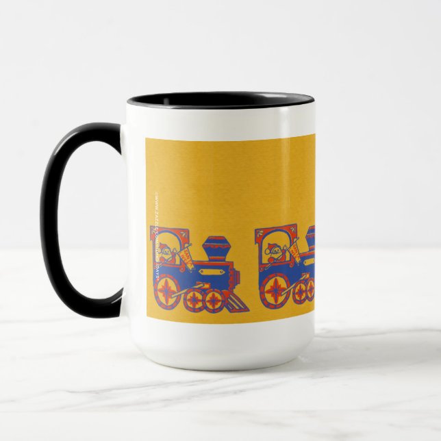 Caneca Comboio de papais noeis (Esquerda)