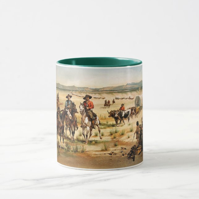 Caneca Comboio de vagões nos EUA (Centro)