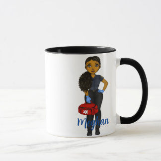 Caneca Combustível EMT Personalizado para Mulher Hispânic
