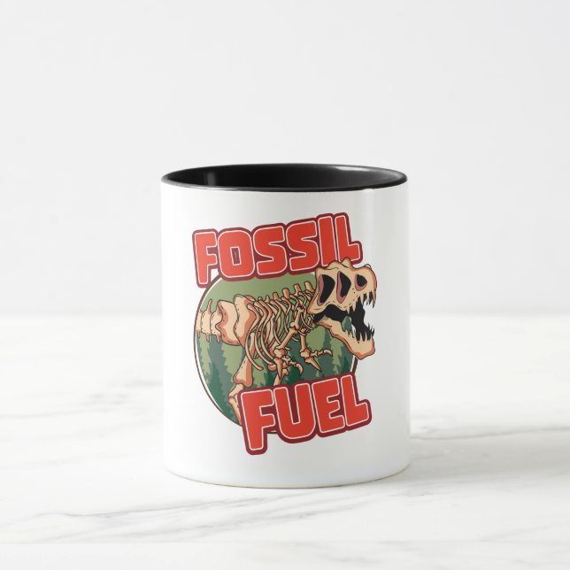 Caneca Combustível Fóssil de Dinossauro (Centro)