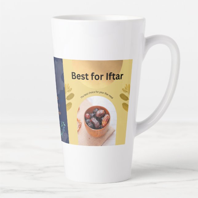 Caneca Comece Com Bismillah | Xícara de Iftar do R (Direita)