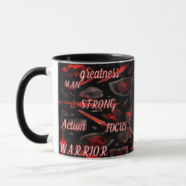 Caneca Comece Seu Dia Como um Rei – Guerreiro Motivaciona