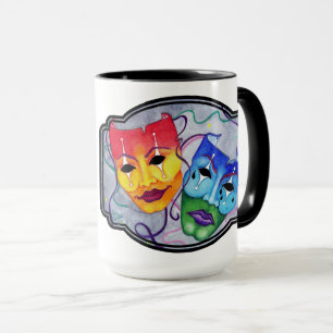 Caneca Comédia e Tragédia