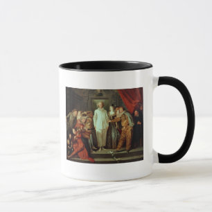 Caneca Comediantes italianos, c.1720
