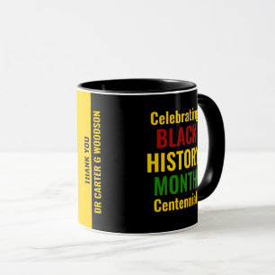Caneca Comemoração Personalizada do Mês da História Negra