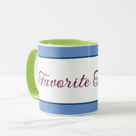 Caneca Comemorações diárias de professores favoritos