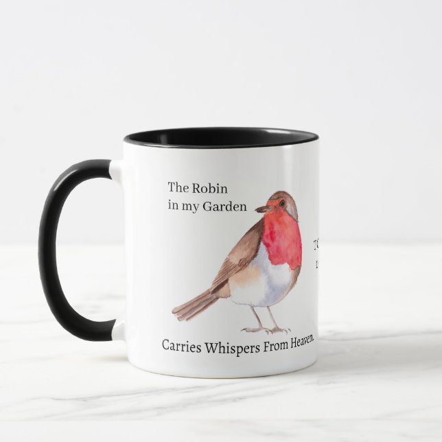 Caneca Comemorativa do Robin | “Cada Vez que Vejo  (Esquerda)