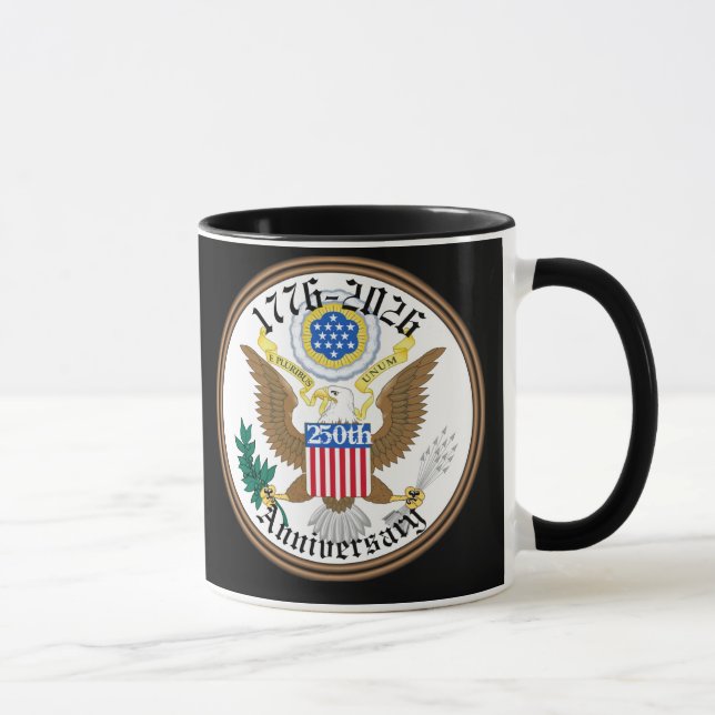 Caneca Comemore 250 Anos de Liberdade  (Direita)