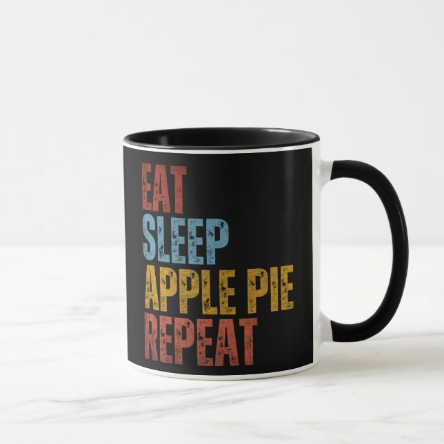 CANECA COMER DORMIR TORTA DE MAÇÃ REPETIR (Direita)