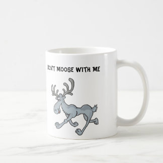 Caneca cómico dos alces