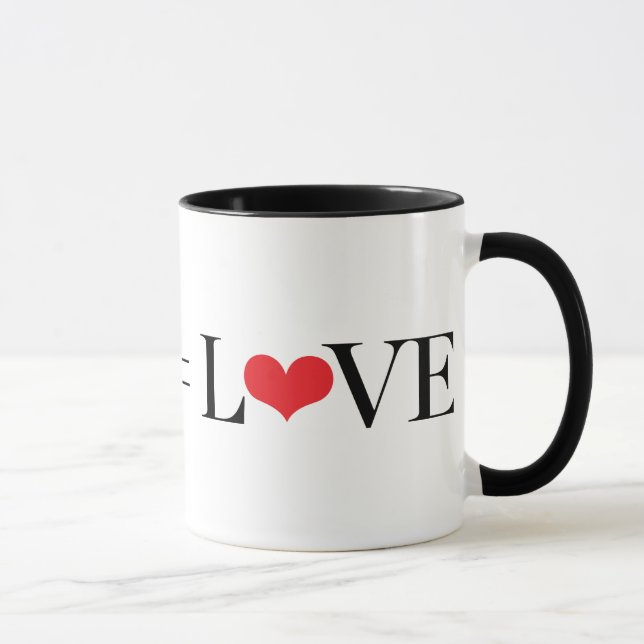 Caneca Comida = amor (Direita)