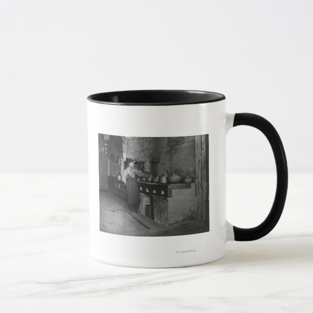 Caneca Comida cozida em fotografia de restaurante turco (Direita)