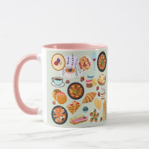 Caneca Comida Francesa