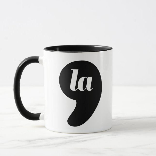 Caneca Comma La - Kamala Black (Esquerda)