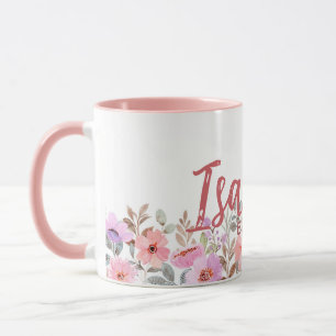 Caneca Commemorative floral mug