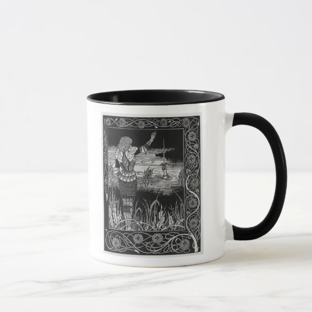 Caneca Como a espada Excalibur do senhor Bedivere (Direita)