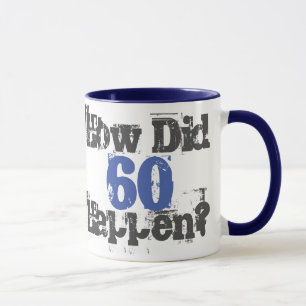 Caneca Como Aconteceram 60? 60º presente de aniversário