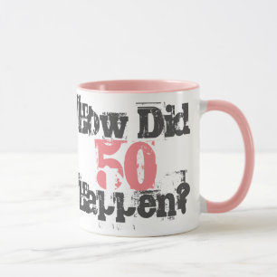 Caneca Como Aconteceu 50? - Mug De Café De Duas Tonelad