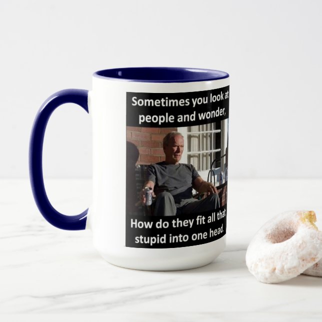 CANECA COMO É QUE ELES AJUSTADO TODO ESSE ESTÚPIDO NUMA C (Com Donut)