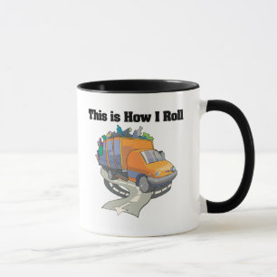 Caneca Como Eu Rolo (Caminhão de Lixo)
