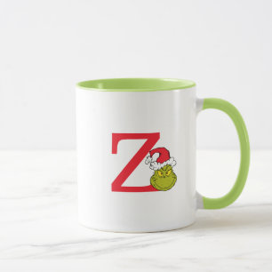 Caneca Como o Grinch Roubou o Natal Monogram Z