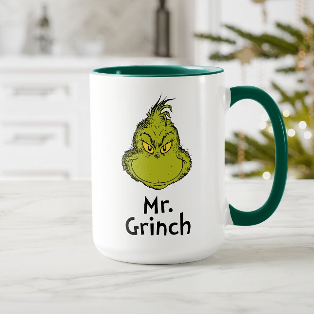 Caneca Como o Grinch Roubou o Natal | Sr. Grinch (Criador carregado)