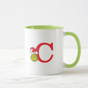 Caneca Como o Grpolegadas roubou o Natal Monograma C