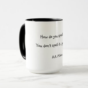 Caneca Como se soletra o amor