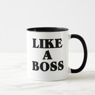 Caneca Como um BOSS