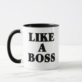 Caneca Como um BOSS