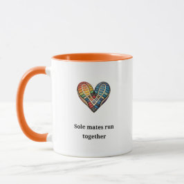 Caneca Companheiros de alma correm juntos