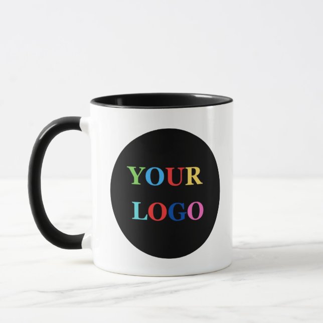 Caneca Company Logo Personalized Business Coffee (Esquerda)