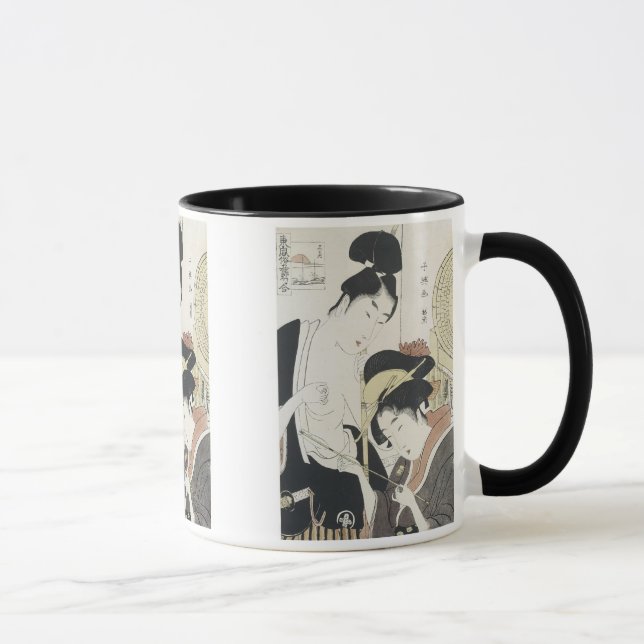 Caneca Comparações das Alfândegas, Choki, 1800, Mug (Direita)