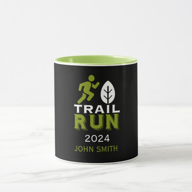 Caneca Competição de Corrida do Runner (Centro)