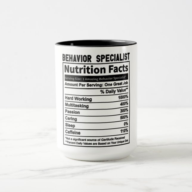 Caneca Comportamento Engraçado Fatos Especialistas de Nut (Centro)