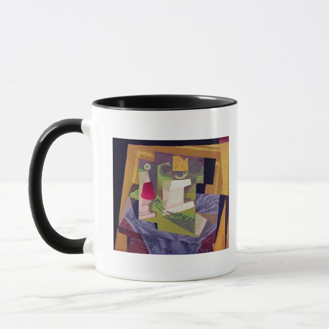 Caneca Composição em uma mesa, 1916 (Esquerda)