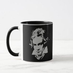 Caneca Compositor alemão, Pianist Beethoven