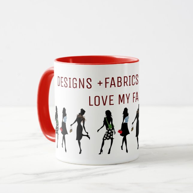 CANECA COMPRANDO MUG DE CAFÉ DE COLEÇÃO DE RAINHAS (Frente Esquerda)