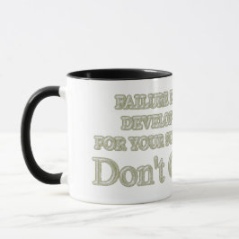 Caneca Comprar Trabalho de arte de "Experiências de falha