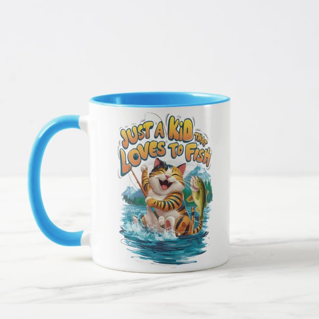 Caneca Compras Sussuras: Uma Delícia Para Pescadores Feli (Esquerda)