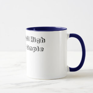 Caneca Compre a baixa elevação que da venda é aquela